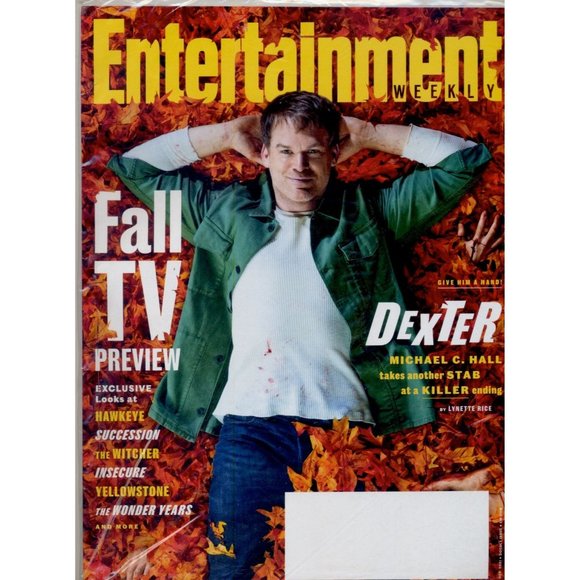 ENTERTAINMENT WEEKLY OCT 2021 - FALL TV PREVIEW, DEXTER, THE WITCHER, INSECURE - Picture 1 of 1